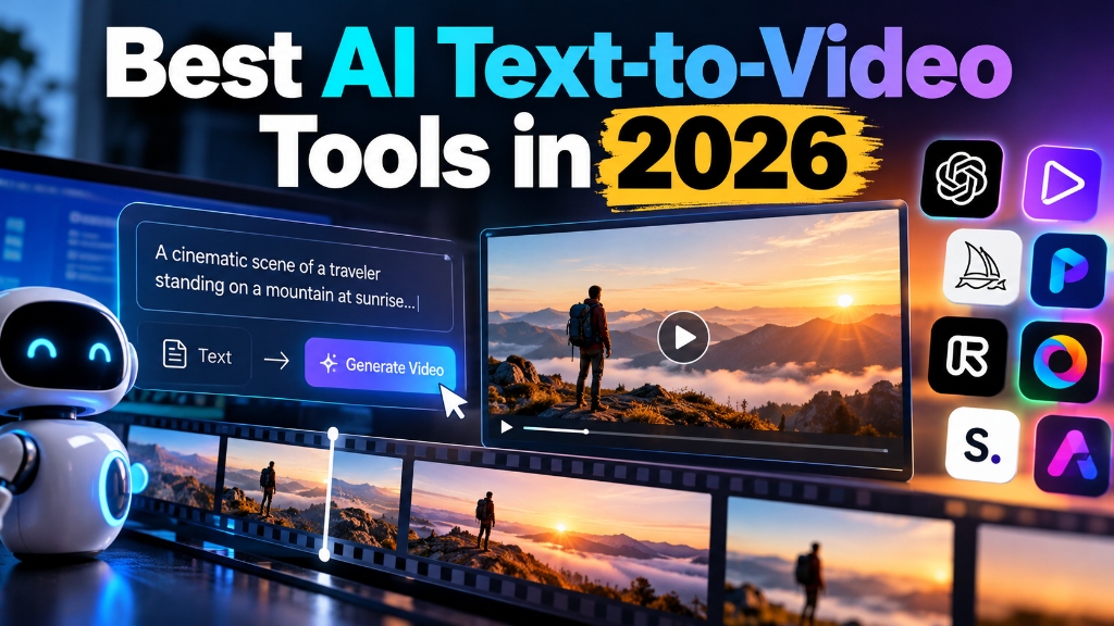Best AI Text-to-Video Tools in 2026: Top 10 Tools Compared